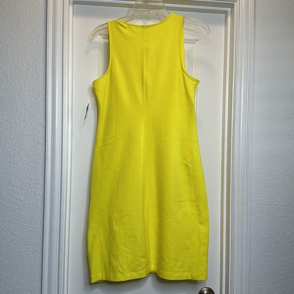 New Old Navy yellow ribbed dress size medium - Picture 3 of 5